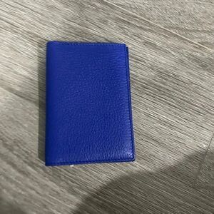 3/$25 ✺ Purple cardholder  Pebelled faux leather